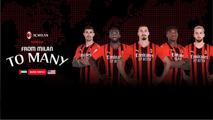 AC MILAN PRESENTA "FROM MILAN TO MANY: WATCH PARTIES"
