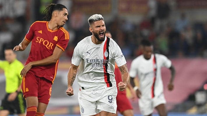 MILAN A PUNTEGGIO PIENO: 2-1 ALLA ROMA