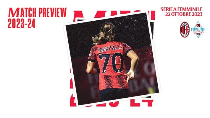 FEMMINILE, LA PREVIEW DI MILAN-POMIGLIANO