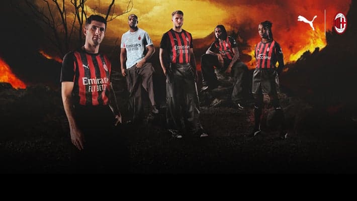 AC MILAN AND PUMA UNVEIL NEW HOME KIT FOR THE 2025/26 SEASON