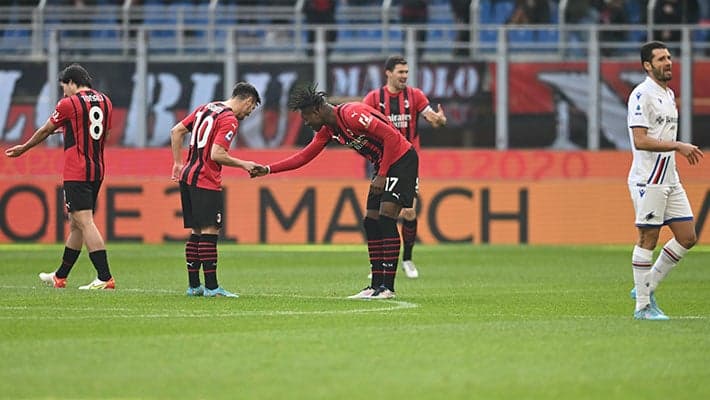 AC MILAN WIN TO GO TOP