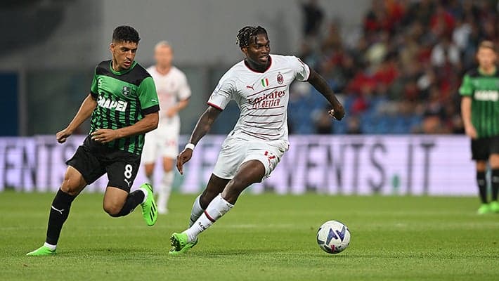 SASSUOLO V AC MILAN: THE NUMBERS FROM THE GAME