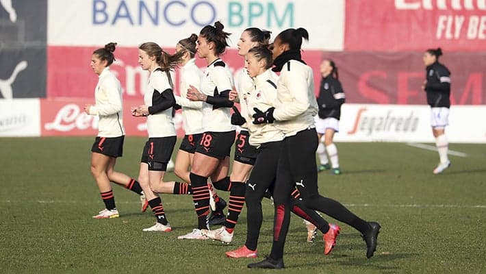 SAMPDORIA v AC MILAN: THE ROSSONERE SQUAD LIST