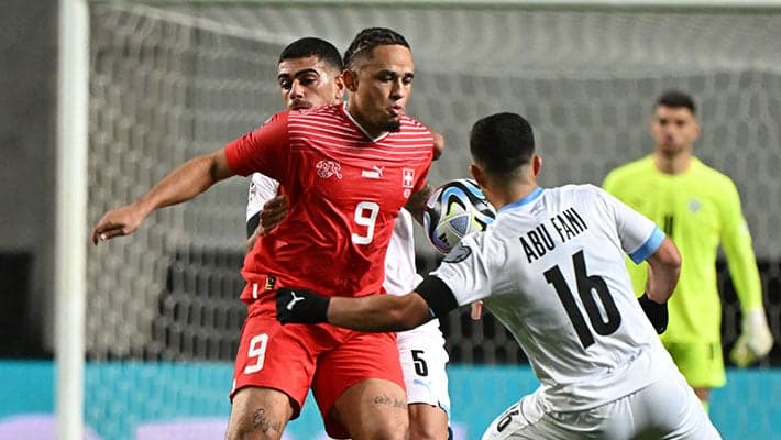 AN AWAY DRAW FOR OKAFOR'S SWITZERLAND