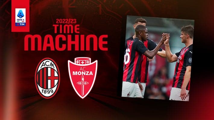 AC MILAN v MONZA: TIME MACHINE