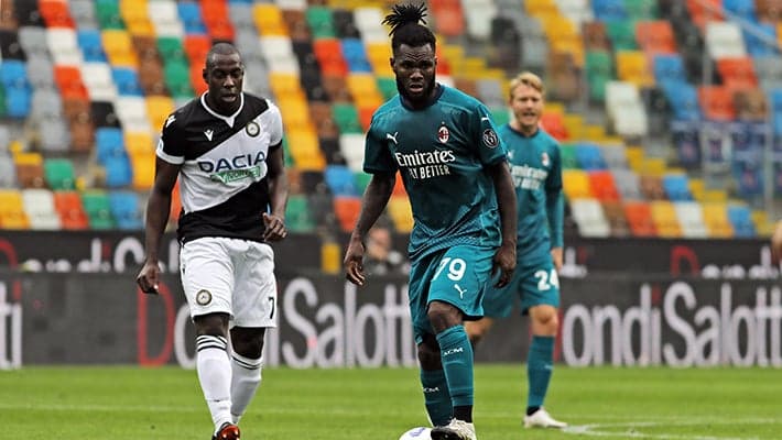 UDINESE V AC MILAN: ALL THE NUMBERS