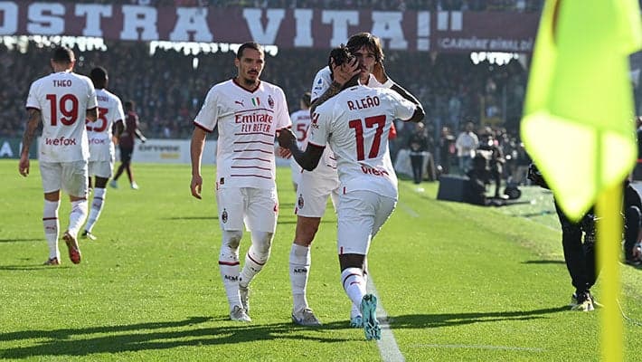 IL MILAN RICOMINCIA BENE: 2-1 A SALERNO