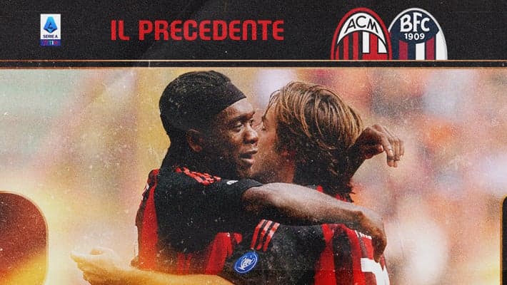 AC MILAN v BOLOGNA: A PREVIOUS MEETING
