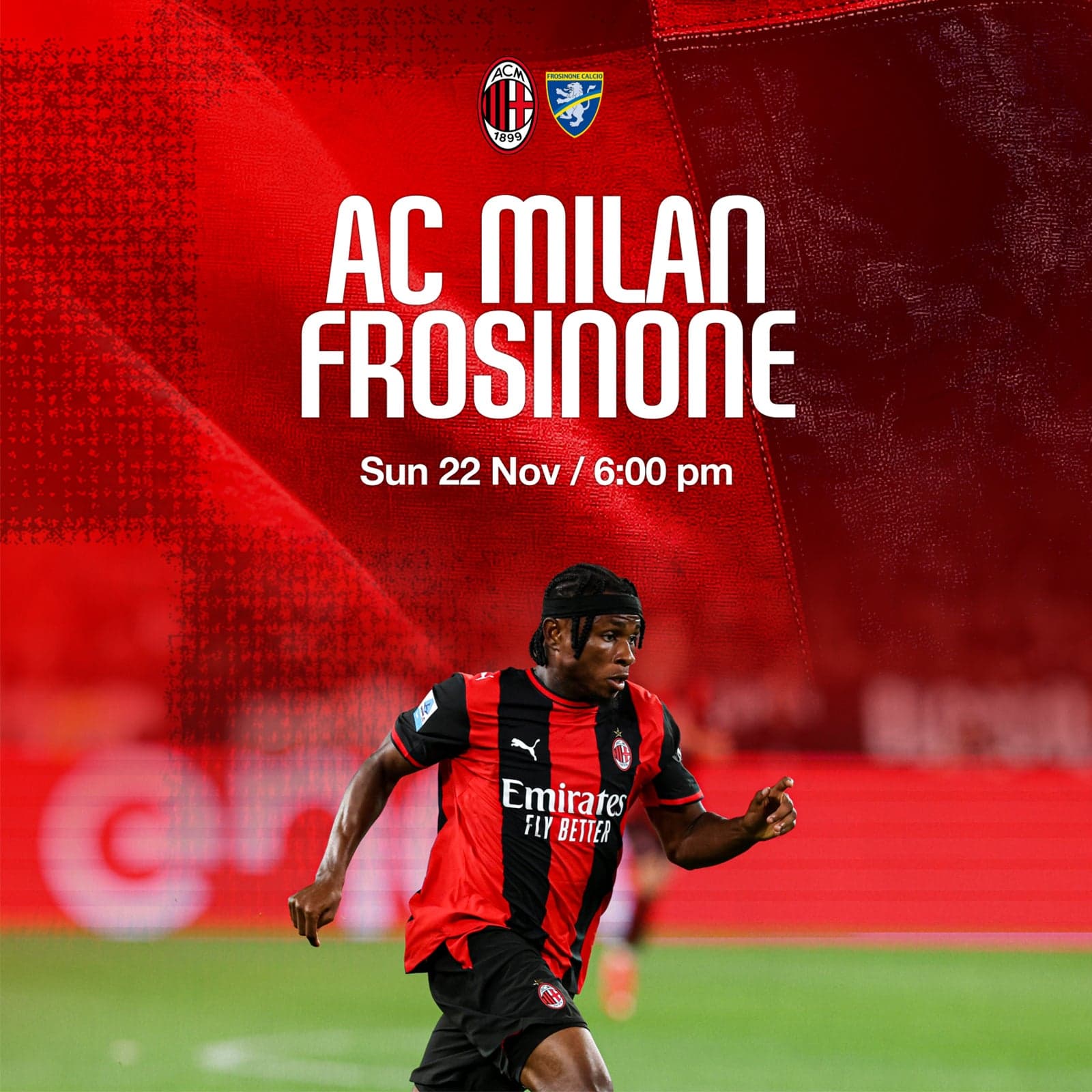 AC MILAN vs. FROSINONE: TICKETS ON SALE