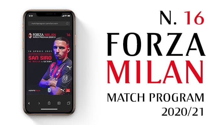 MILAN-GENOA: IL MATCH PROGRAM