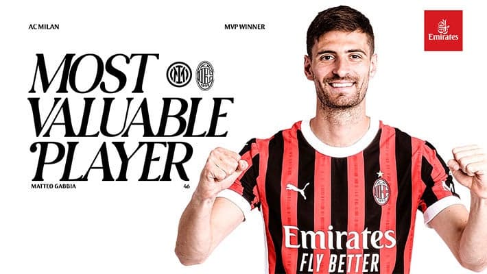 GABBIA IS THE MVP FROM INTER v AC MILAN