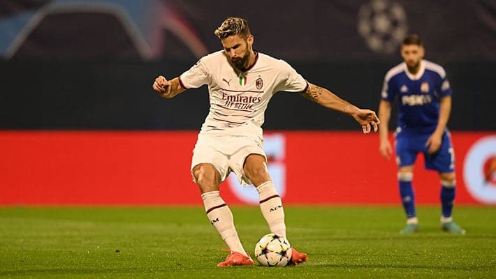 DINAMO ZAGREB v AC MILAN: MATCH STATISTICS