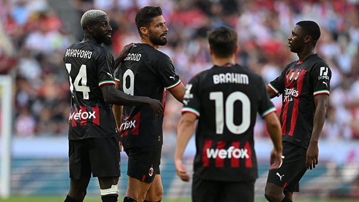 GIROUD STEERS AC MILAN OVER THE LINE: 2-1 IN KÖLN