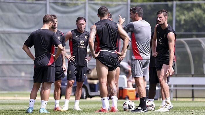 HIGH TEMPO FOR THE ROSSONERI