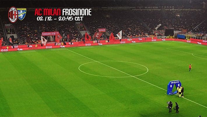 AC MILAN v FROSINONE: TICKETS SET TO GO ON SALE