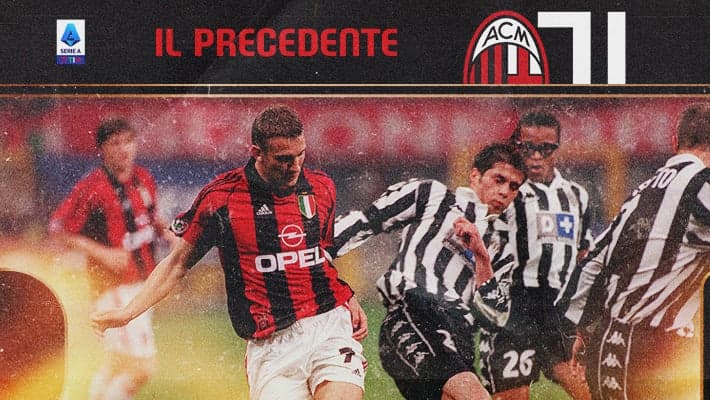 MILAN-JUVENTUS: IL PRECEDENTE
