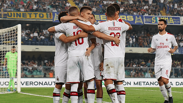 AC MILAN SECURE ALL THREE POINTS IN VERONA