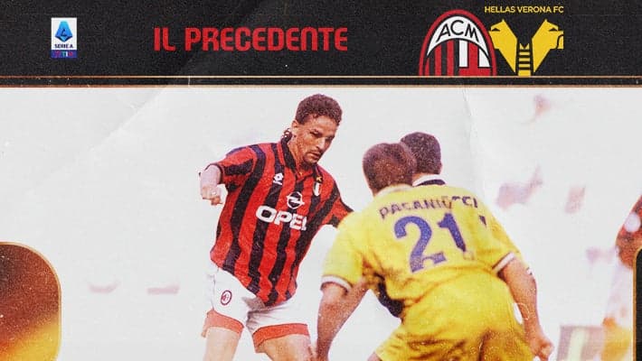 MILAN-HELLAS VERONA: IL PRECEDENTE