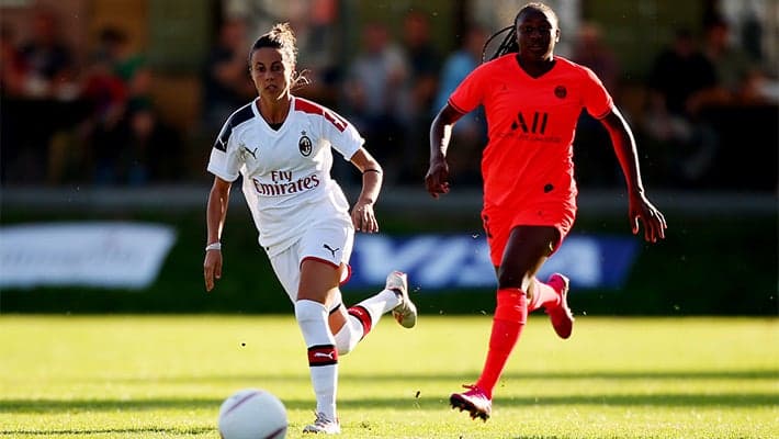 HEAVY DEFEAT IN WOMENSCUP OPENER FOR AC MILAN