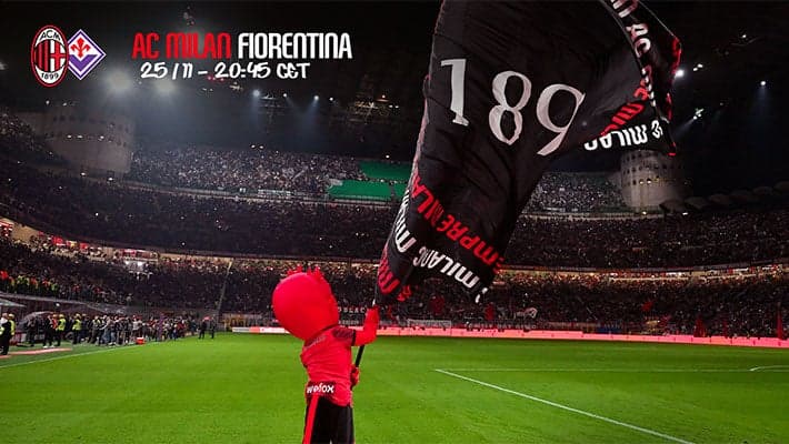 AC MILAN v FIORENTINA: A SATURDAY EVENING AT SAN SIRO