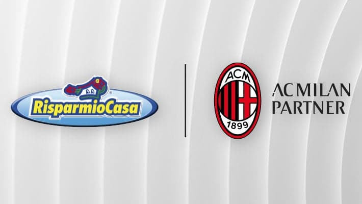 RISPARMIO CASA SCENDE IN CAMPO COME OFFICIAL PARTNER DI AC MILAN