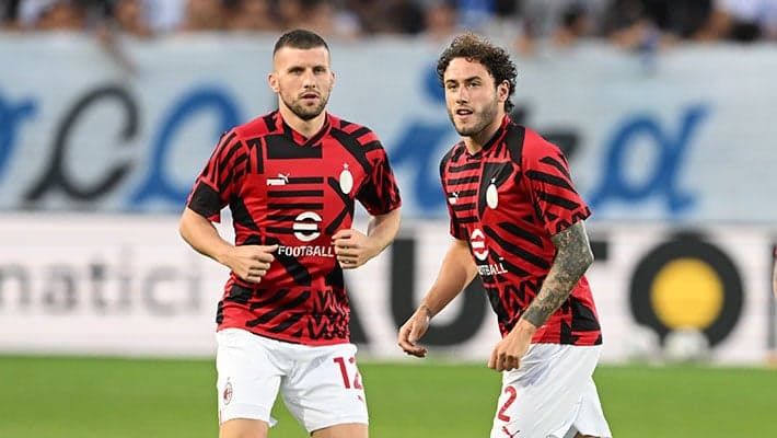 ATALANTA v AC MILAN: THE OFFICIAL LINE-UPS