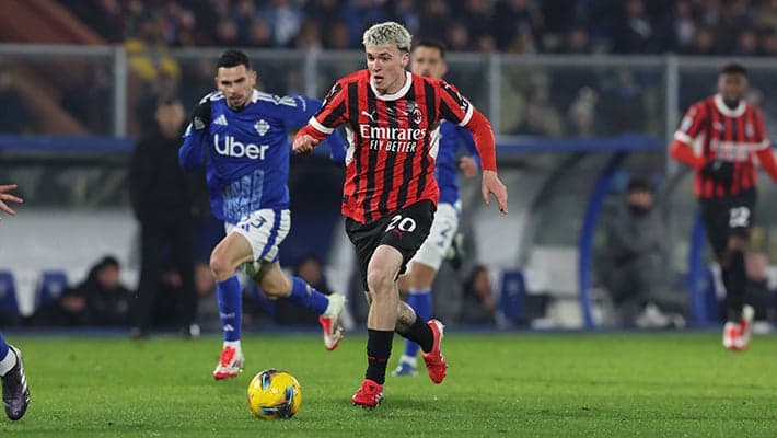 COMO v AC MILAN: ALL THE NUMBERS FROM THE GAME