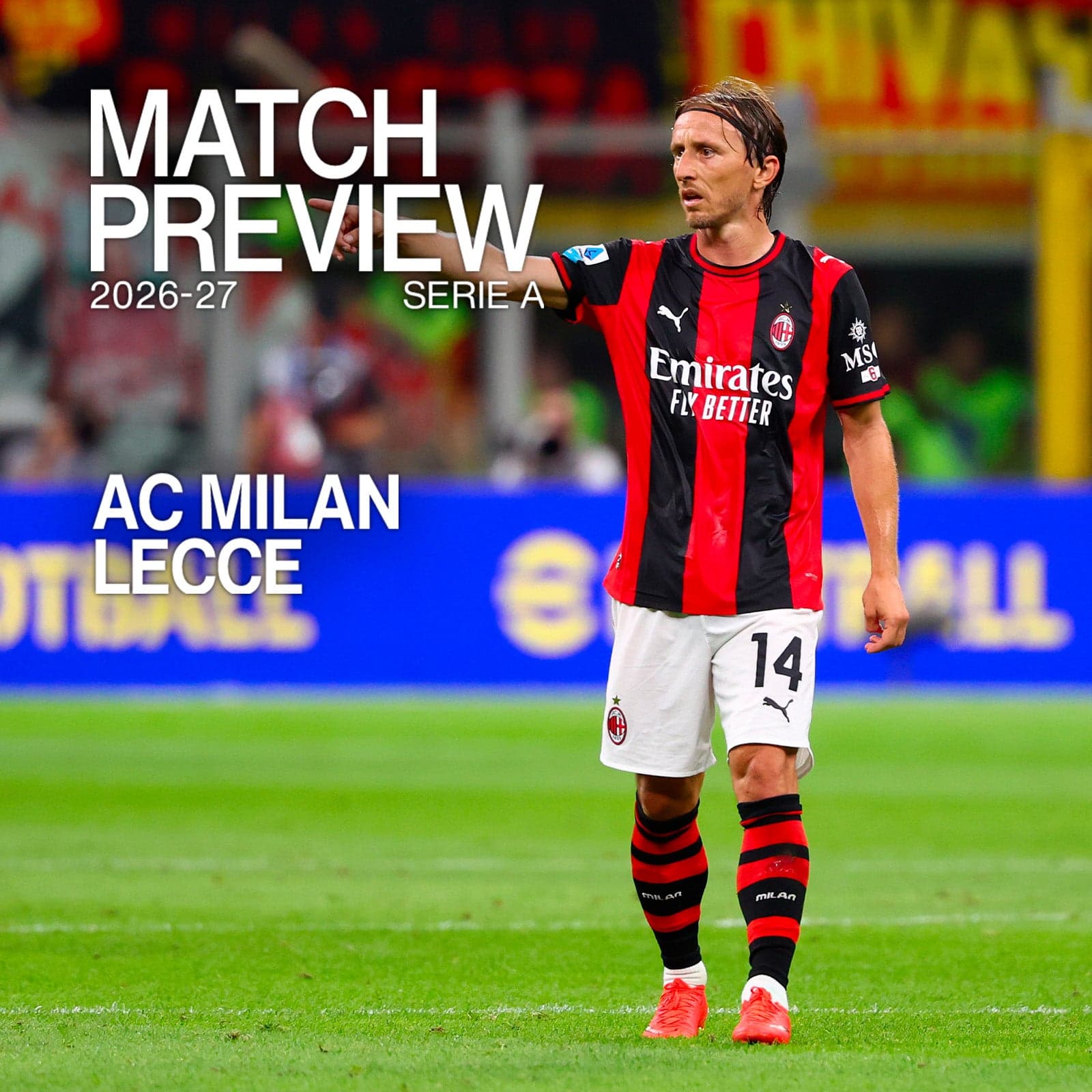 MILAN-LECCE: MATCH PREVIEW
