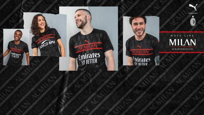 PUMA & AC MILAN PRESENTANO IL NUOVO THIRD KIT