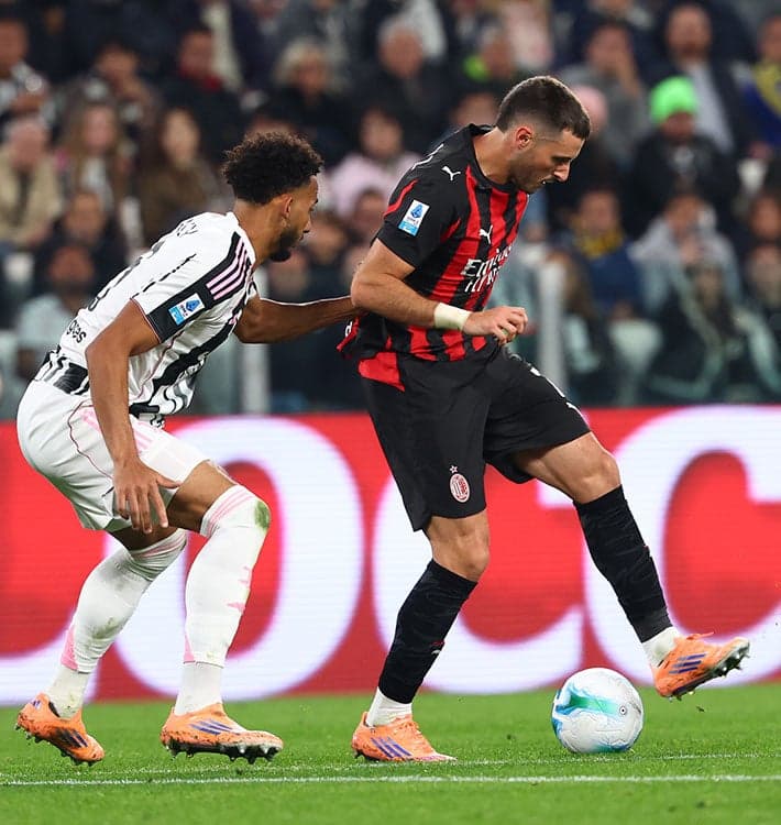 JUVENTUS v AC MILAN: ALL THE NUMBERS FROM THE GAME